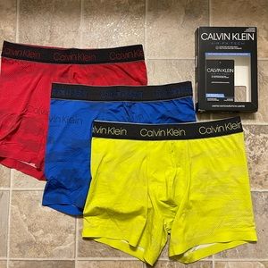 Calvin Klein AIR FX Limited Edition Boxer Briefs x3